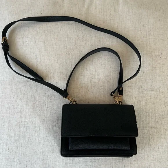 Angela Roi Eloise Vegan Leather Satchel Crossbody Bag - Picture 2 of 13